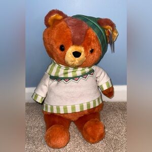 NWT Wild Republic Amazon Exclusive 2024 Holiday Bear 14” Eco-Friendly Plush Bear